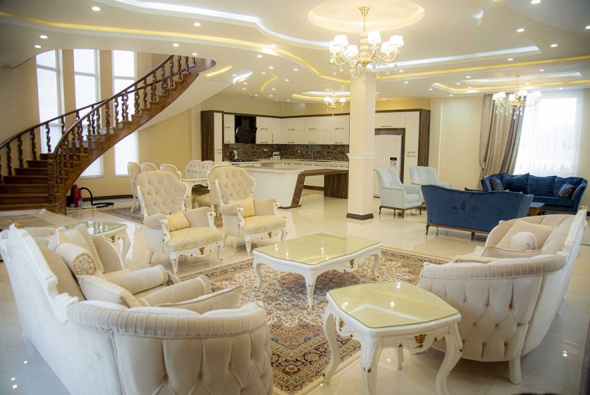 اتاق نشیمن ویلا