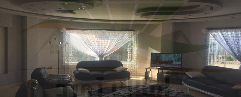اتاق پذیرایی ویلای سوپر لوکس بندر انزلی