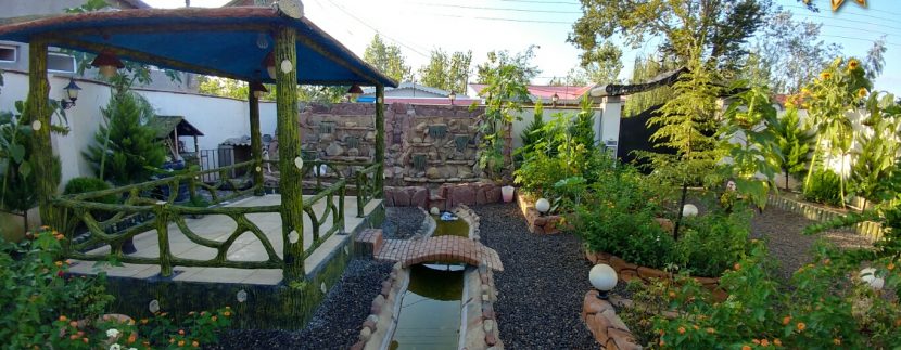 محوطه سازی ویلا شمال