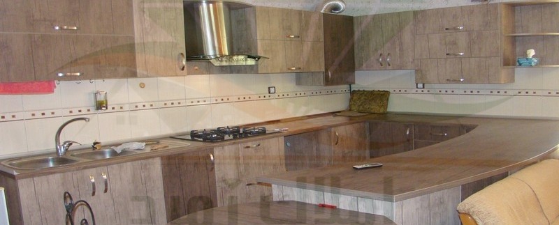 نمای آشپزخانه ویلای انزلی