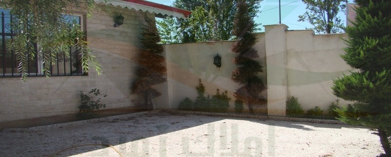 نمای حیاط ویلای بندر انزلی