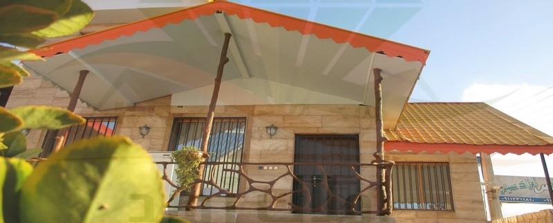 نمای روبروی ویلای ساحلی و لوکس زیبا کنار