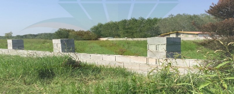 نمای کلی زمین زیبا کنار